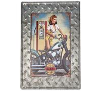 Zep LL512 G1 - Placa decorativa de metal para pared