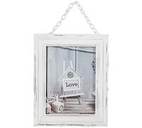 Zep Marco de Fotos de Madera Blanco, Blanco., 15 cm x 20 cm