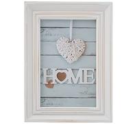 Zep Marco de fotos, madera, blanco, 10 x 15 x 2,3 cm