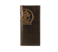 ZEP-PRO NCAA - Cartera magnética delgada y elegante para hombre, Florida State Seminoles Burnished, 3.5" x 7.0"6, Cuero bruñido