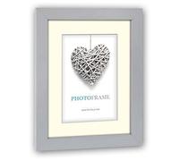 ZEP" Regent - Marco de Fotos (Madera, 12,5 x 1,5 x 17,5 cm), Color Gris