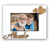 ZEP S.r.l. Abuelo Marco de Fotos de Madera, Blanco, Für Bildformat 10 x 15 cm