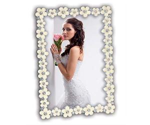 ZEP S.r.l. Lausanne - Marco de Resina sintética (20 x 24,5 x 4,5 cm), Color Dorado