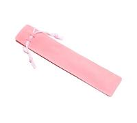 ZEPFJHE 1 bolsa de terciopelo con cordón para bolígrafo, color sólido, funda para bolígrafo, regalo para estudiantes, bolsa para lápices, soporte para bolígrafos, a
