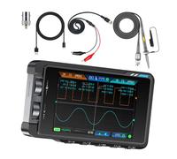 ZEPFJHE 1 juego de osciloscopio DS215H 2 en 1 electrónico con funcionalidad de 2 canales y función de almacenamiento de forma de onda. Kit electrónico