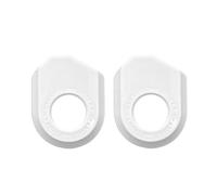 ZEPFJHE 1 par de fundas protectoras para manivela de bicicleta, funda protectora para pedal de bicicleta, funda protectora a prueba de polvo