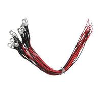 ZEPFJHE 10 luces LED de bajo consumo para indicadores de coche de juguete, precableado de 5 V a 12 V, voltajes de flexibilidad, precableado