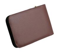 ZEPFJHE 12 bolígrafos de piel sintética con cremallera para estuche