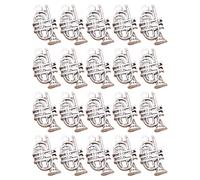 ZEPFJHE 20 colgantes de plata envejecida con cinta de casete para instrumentos musicales para hacer joyas y suministros creativos, talla única, como se describe, como se describe