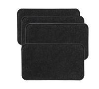 ZEPFJHE 4 almohadillas protectoras para parte inferior de bolsa con esquinas redondas, práctico inserto de fieltro para bolso, mochila, viajes, organizado, inserto inferior, multicolor, One Size