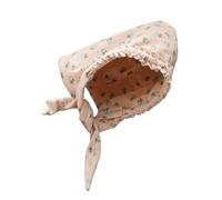 ZEPFJHE Adorables orejeras de forro polar floral para mujeres y niñas, gorro cálido para invierno, cómodo, lavable a máquina, listo para exteriores, gorro para niñas, B, Talla única