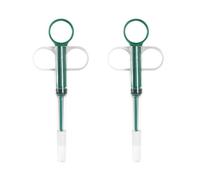 ZEPFJHE Alimentador de agua para medicamentos para mascotas, 2 unidades, dispensador de silicona, diseño fácil de limpiar, para gatos, perros, jeringas ergonómicas de alimentación para mascotas