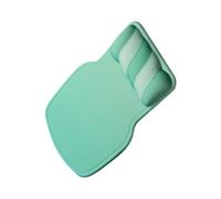 ZEPFJHE Almohadilla con base de silicona suave y cojín de muñeca de color caramelo ergonómico para uso cómodo en la oficina y los juegos, almohadilla ergonómica con reposamuñecas