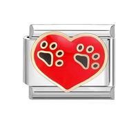 ZEPFJHE Atractivo colgante de módulo único con base de acero, componentes modulares de acero inoxidable, elegante componente de joyería, talla única, como se describe, como se describe