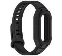 ZEPFJHE Bandas de silicona suave, correas de conector de metal, transpirable, banda inteligente, instalación sencilla para reemplazo inteligente de banda 9 y 8