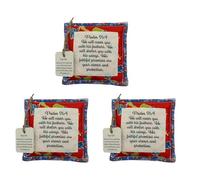 ZEPFJHE Bolsa de bendición inspiradora con motivos de cruces diseñada para reuniones de oración y bendición diaria de aliento