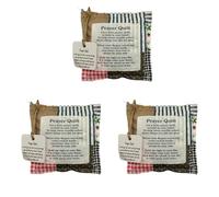 ZEPFJHE Bolsa de bendición inspiradora con motivos de cruces diseñada para reuniones de oración y bendición diaria de aliento