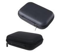 ZEPFJHE Bolsa de multímetro multifunción negra, impermeable, a prueba de golpes, para almacenamiento de multímetro digital, kit de herramientas eléctricas, organizador electrónico