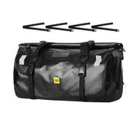 ZEPFJHE Bolsa de secado impermeable con correas regulables, paquete de almacenamiento de gran capacidad para bicicletas, viajes, equipo de camping al aire libre, bolsa de almacenamiento impermeable