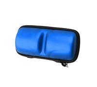 ZEPFJHE Bolsa de transporte para carrete de pesca, 2 fundas protectoras a prueba de arañazos, caja de EVA gruesa, Blue, Talla única