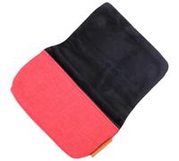 ZEPFJHE Bolsa para cámara de algodón y lino, resistente al agua y duradera, con forro de felpa para funda de cámara G9X G7X, Red, Juego de equipaje