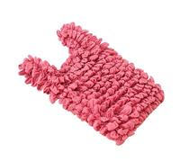 ZEPFJHE Bolsa plegable plisada Magics plegable elástica de gran capacidad para compras, reutilizable, comestibles, telescópica, portátil, plisada, compras para viajes, rosa roja, One Size