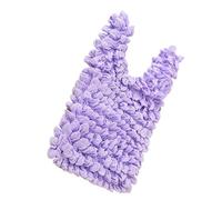 ZEPFJHE Bolsa plegable plisada Magics plegable elástica de gran capacidad para compras, reutilizable, comestibles, telescópica, portátil, plisada, compras para viajes, Purple, One Size