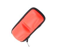 ZEPFJHE Bolsa protectora para carrete de pesca con 2 carretes, bolsa de almacenamiento para baitcasting de tambor, balsa, funda protectora de pesca para accesorios pequeños, Red, Talla única