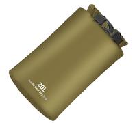 ZEPFJHE Bolsa seca para barcos, para senderismo, camping, deportes acuáticos, flotantes, ligeros, impermeables, para acampar, Verde militar, 20 l, Talla única