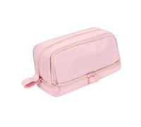 ZEPFJHE Bolsas De Lápiz Simples Bolígrafa Dobles Color Sólido Estética Regreso A La Escuela Color Sólido