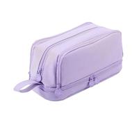 ZEPFJHE Bolsas De Lápiz Simples Bolígrafa Dobles Color Sólido Estética Regreso A La Escuela Color Sólido