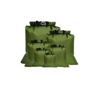 ZEPFJHE Bolsas secas para equipos al aire libre, paquete de 6 bolsas de almacenamiento finas de poliéster permanente, impermeables, bolsas secas para exteriores, Green, One Size, Mass Beauty