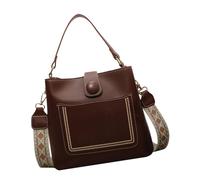 ZEPFJHE Bolso cruzado de poliuretano de lujo con múltiples bolsillos para mujer, ligero para viajes, compras, viajes, ideal para viajeros, café