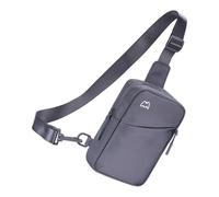 ZEPFJHE Bolso cruzado resistente al desgaste, correa ajustable, hombro ligero para fitness al aire libre y uso diario en la cintura, Gray, One Size