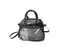 ZEPFJHE Bolso de hombro informal con amplio diseño interior de anime, bolso cruzado práctico de poliuretano para estudiantes, bolsa de mensajero multifuncional, Black, One Size