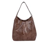 ZEPFJHE Bolso de mano de gran capacidad para mujeres y niñas, bolso de mano de piel sintética, elegante bolso de hombro para compras, citas, bolso de hombro para mujer, bolso de hombro de lujo retro