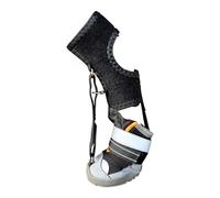 ZEPFJHE Botas protectoras para perros con cinturón elástico para recuperación de botas, protectores de patas de mascotas para perros activos, protectores de pies lavables al aire libre