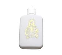 ZEPFJHE Botella de agua bendita de 100 ml, organizador de botellas de religión, suministros para niños, niñas y niños