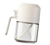 ZEPFJHE Botella multiusos para condimentos de cocina, tarro de condimentos, dispensador de sal de vidrio transparente para cocinar, accesorios de cocina, recipiente de condimentos de vidrio