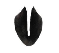 ZEPFJHE Bufanda agradable para la piel, suave y cálida, elegante, calentador de cuello de invierno, accesorio de moda para uso diario, bufanda práctica, Negro, Talla única