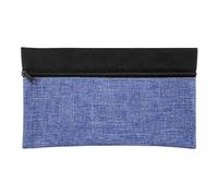 ZEPFJHE Caja De Lápiz Polígenas Polígenas con Cremallera Organizadores Lápiz Bolsa Bolsa Almacenamiento Maquillaje Viaje 5.5x9.5 Pulgadas para La Oficina Escolar Soporte para Bolígrafo