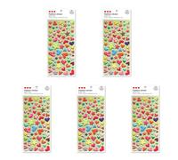 ZEPFJHE Calcomanías de espuma 3D, coloridas, seguras, para profesores, padres, para fomentar el buen comportamiento, suministros de fabricación de diarios, decoración de acero