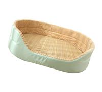 ZEPFJHE Cama cálida para mascotas, cojines de felpa suave para perros pequeños a grandes, cama cómoda y lavable para dormir para mascotas