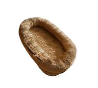 ZEPFJHE Cama para humanos y perros con cubierta desmontable, nido suave, cama gruesa de pelo largo, sofá para perro, funda desmontable