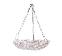 ZEPFJHE Cama para pájaros con parte inferior resistente, nido impermeable para periquitos, hamaca colgante columpio, cabañas para dormir, hamaca colgante para pájaros