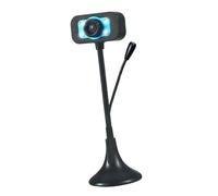 ZEPFJHE Cámara web de computadora de escritorio con micrófono de reducción de ruido para cursos en línea, reuniones de negocios, clases en línea, cámara de videoconferencia