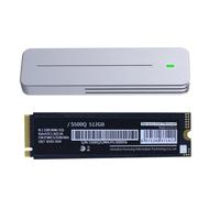 ZEPFJHE Carcasa de unidades sólidas NVMe que cambia el juego para laptop, PCIe NVMe, rendimiento estable, chip RTL9210