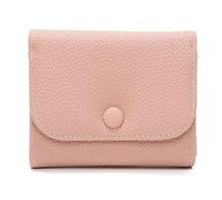 ZEPFJHE Cartera de estilo coreano, elegante monedero corto de piel sintética, monedero pequeño con soporte para todos los días, cambio de estilo coreano, elegante con soporte, d, Mass Beauty