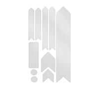 ZEPFJHE Cinta protectora transparente para cuadro de bicicleta con adhesivo fuerte para proteger el marco de la bicicleta, protector de tubo de abajo, cinta transparente