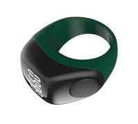 ZEPFJHE Contador digital de dedos con fácil carga USB para prácticas religiosas y ejercicios de atención plena, anillos de conteo de moda